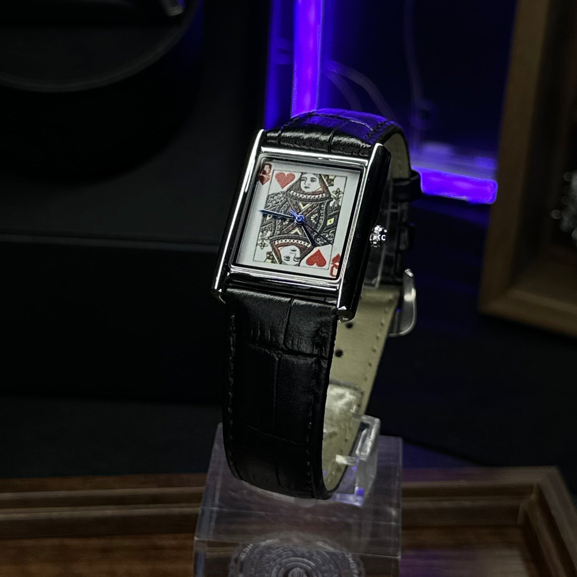 SUICIDE KING | Rectangular Art Edition Watch UAE