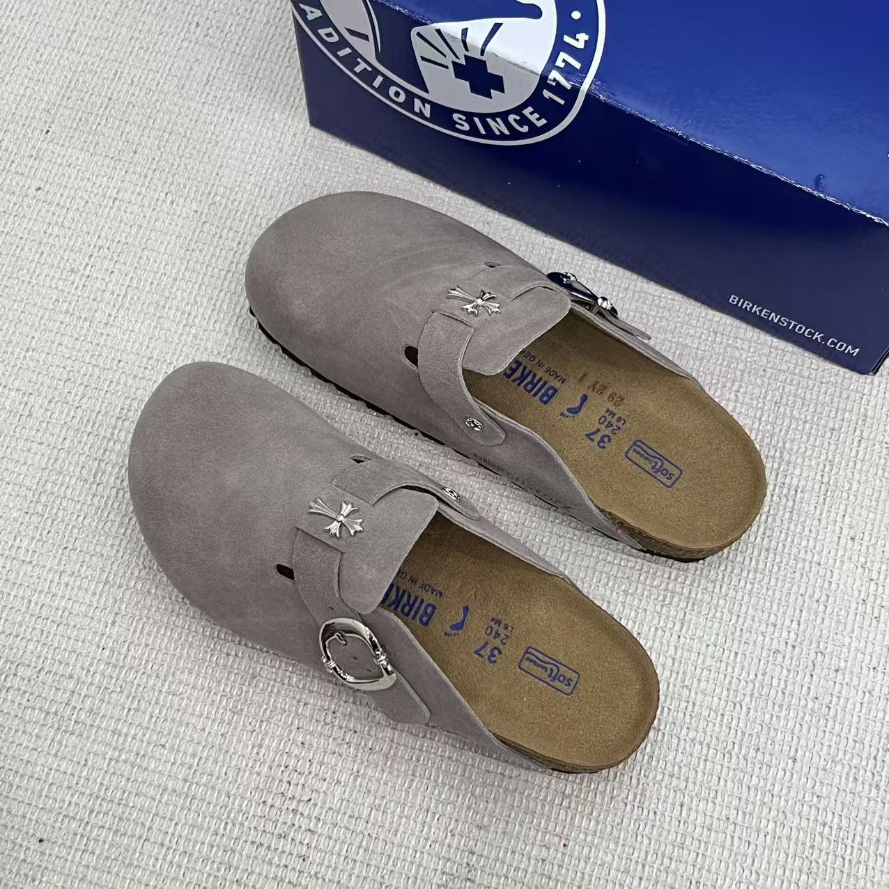 CORK CROSS CLOG | Genuine Leather Cork Eva Sole Clogs UAE