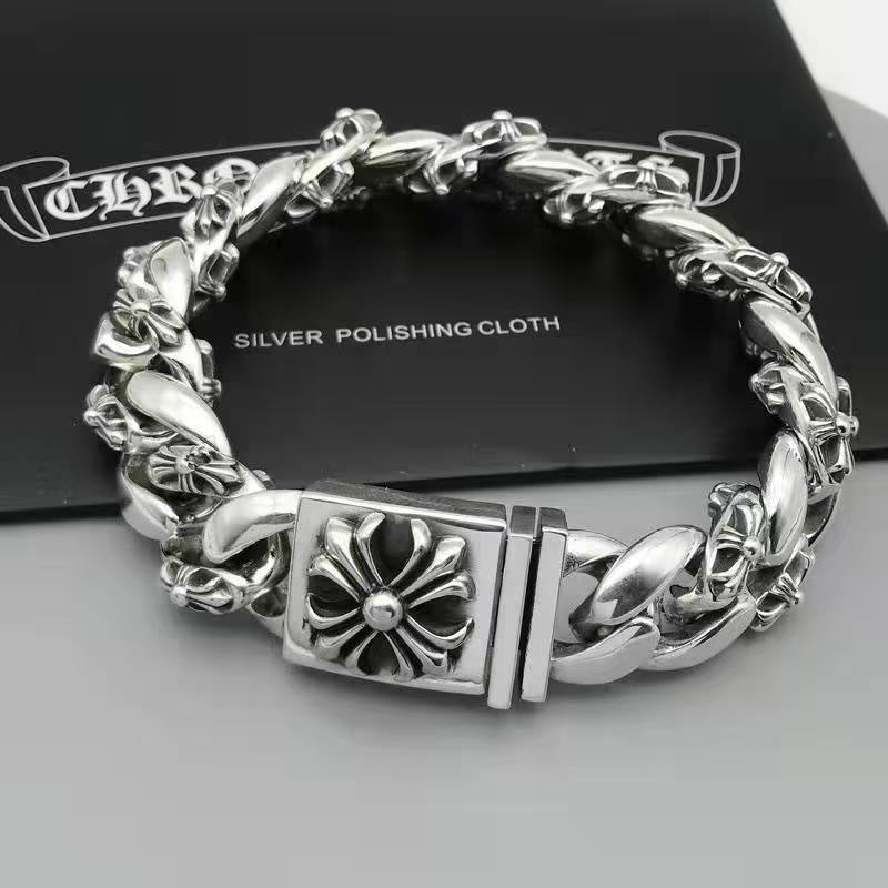 GOTHIC CROSS — Charm Bracelet