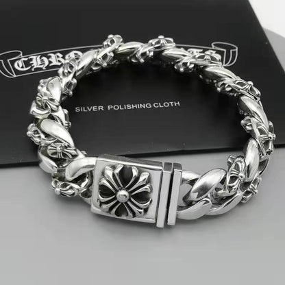 GOTHIC CROSS — Charm Bracelet