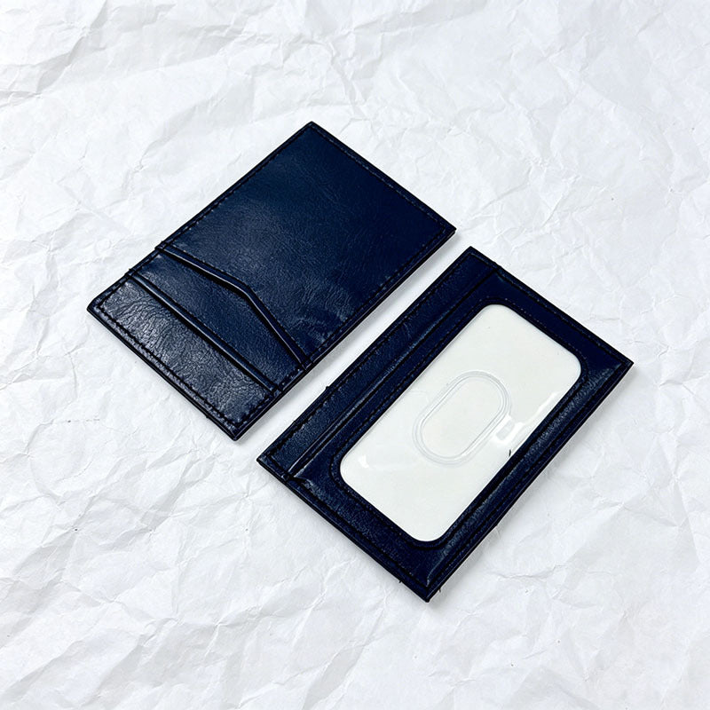 6-SLOT | Minimalist Leather Card Wallet
