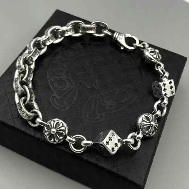 CROSS CHAIN II — Cuban Link Bracelet