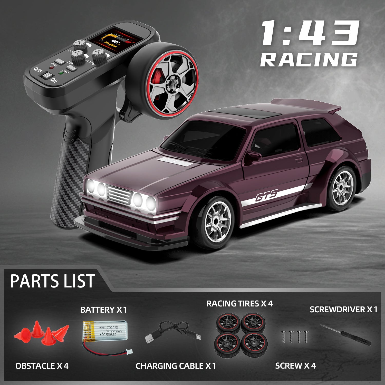 RC DRIFT | 1:43 Gyroscope Mini High-Speed Drift Car UAE