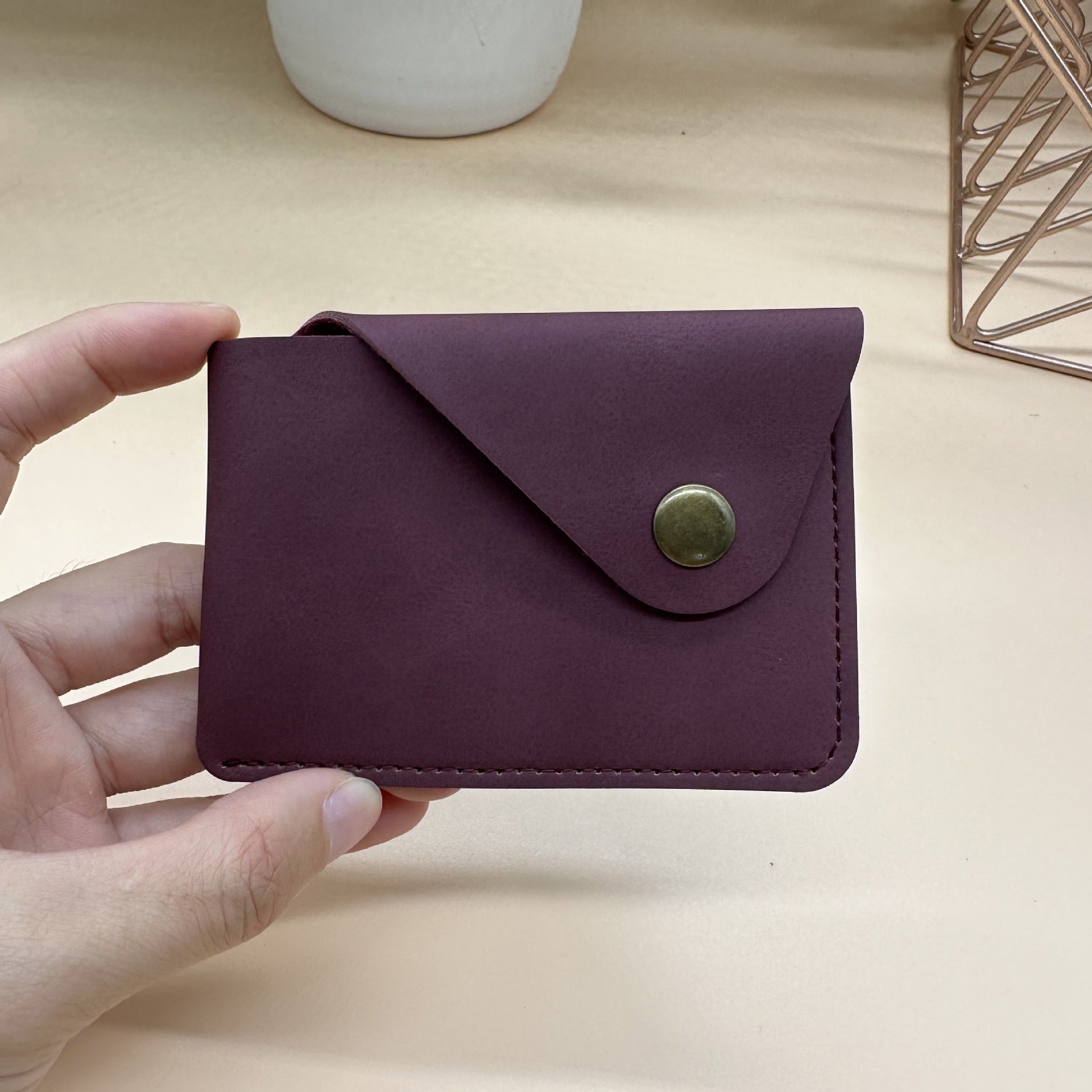 ARTISAN SLIM | Handcrafted Leather Card Holder UAE