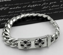 GOTHIC CROSS — Charm Bracelet
