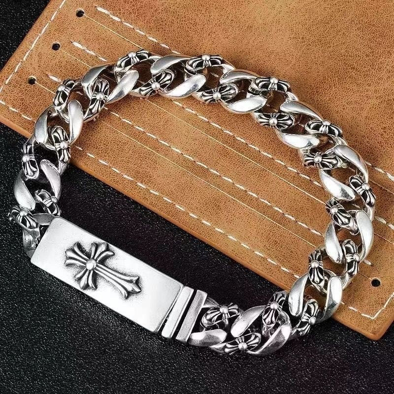 GOTHIC CROSS — Charm Bracelet