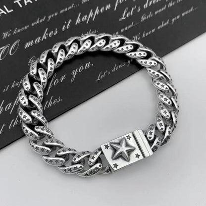 CROSS CHAIN II — Cuban Link Bracelet