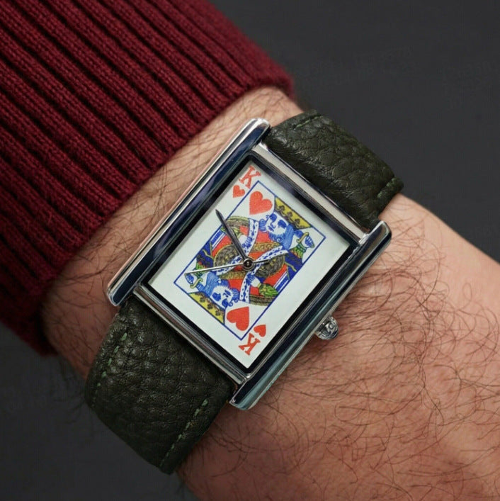 TANK Y2K | Vintage Leather Classic Watch UAE