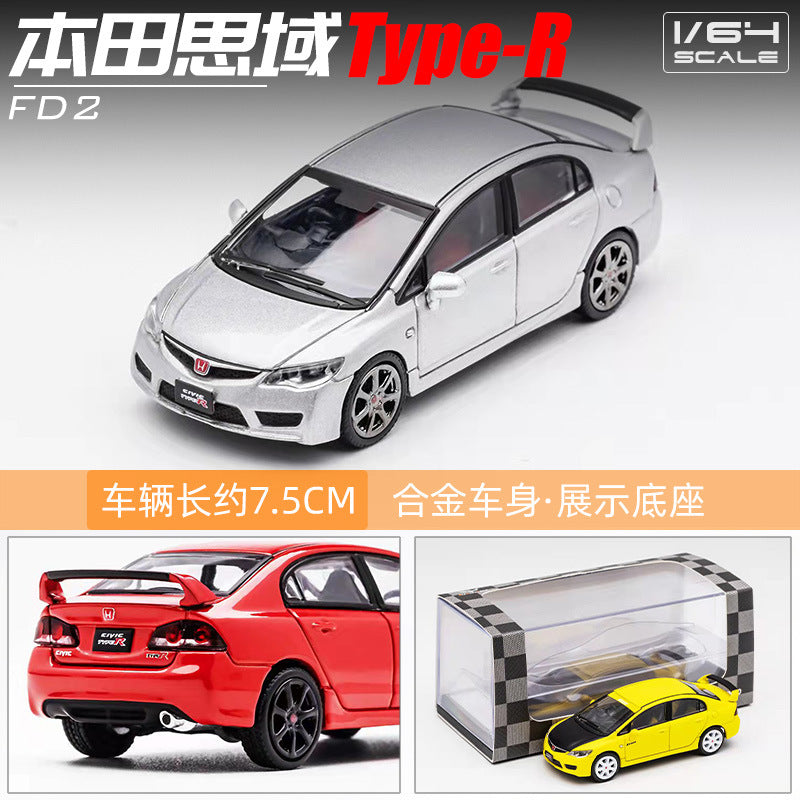 CIVIC TYPE-R | 1:64 Honda Civic Alloy Miniature Car UAE