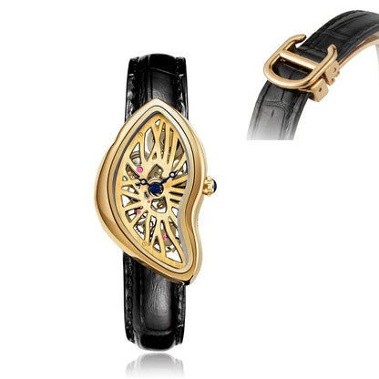 MELT | Distorted Face Y2K Quartz Watch