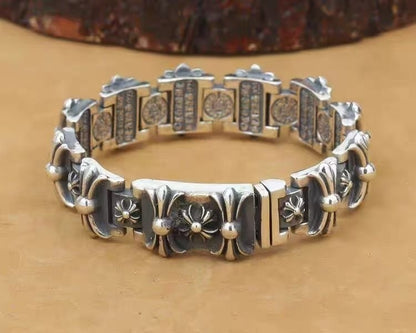 GOTHIC CROSS — Charm Bracelet