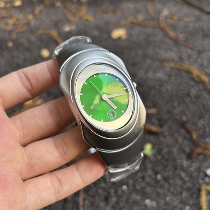 OAKLEY TIMEBOMB | Futuristic Chrome Quartz Watch