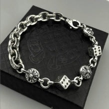 GOTHIC CROSS — Charm Bracelet