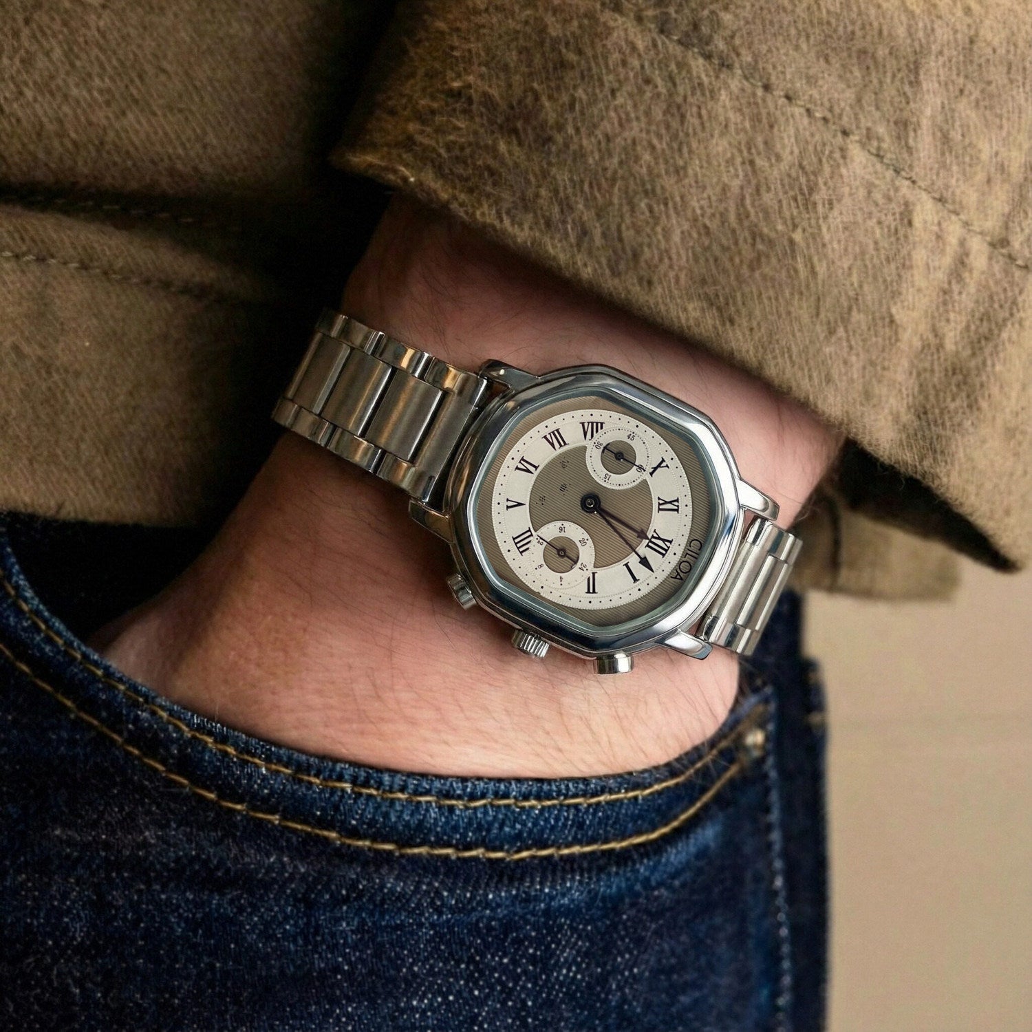 CILOA JUDGE | Barrel-Shaped Wormhole Mechanical Watch UAE
