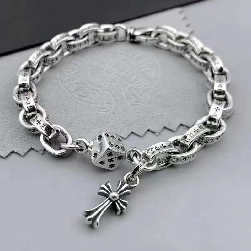 GOTHIC CROSS — Charm Bracelet