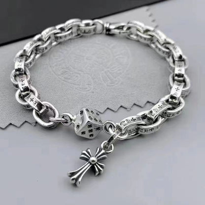 GOTHIC CROSS — Charm Bracelet
