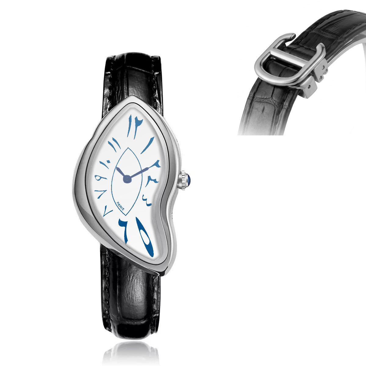 MELT | Distorted Face Y2K Quartz Watch