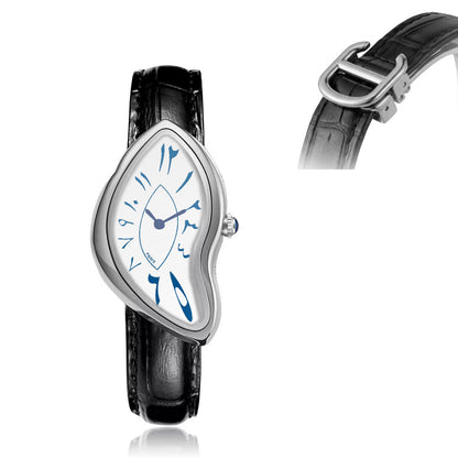 MELT | Distorted Face Y2K Quartz Watch