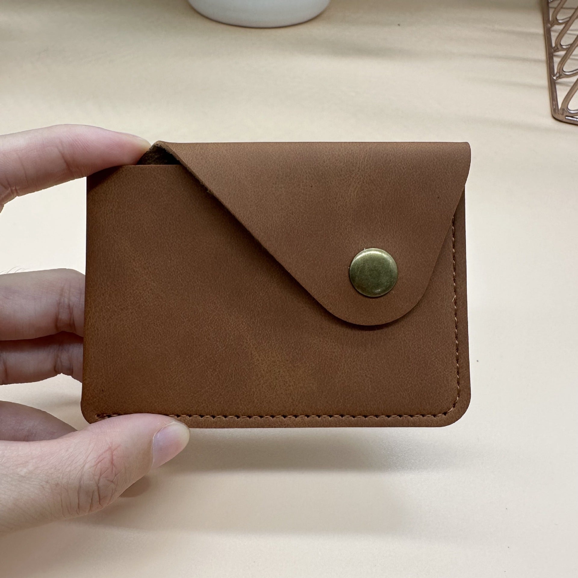 ARTISAN SLIM | Handcrafted Leather Card Holder UAE