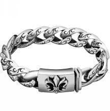 GOTHIC CROSS — Charm Bracelet
