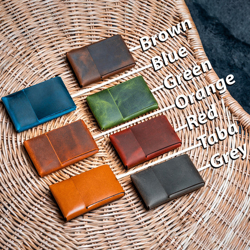 TRAVEL SLIM — Leather Card Holder