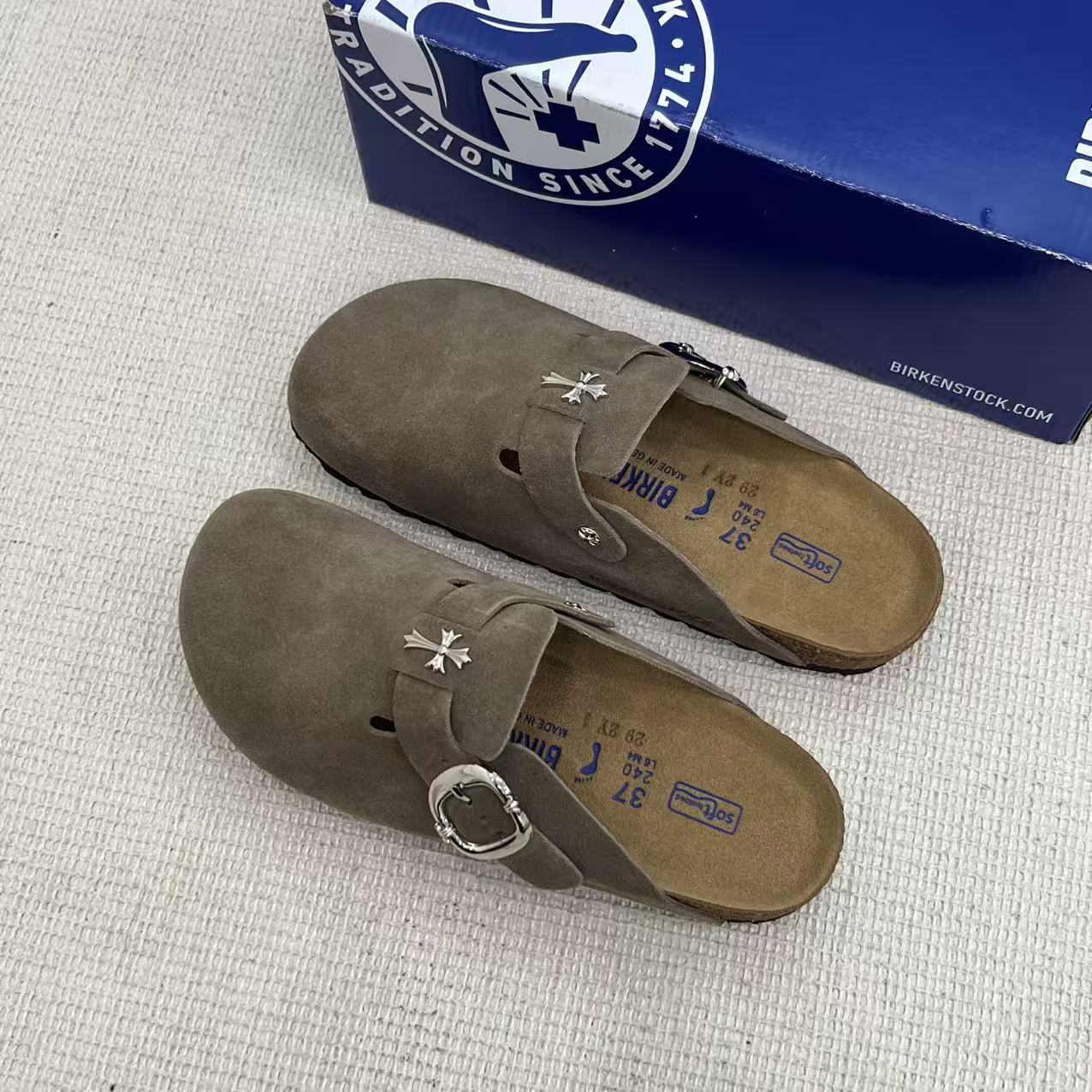 CORK CROSS CLOG | Genuine Leather Cork Eva Sole Clogs UAE