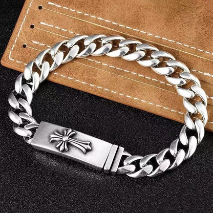 GOTHIC CROSS — Charm Bracelet