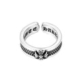 CHROME CROSS — Sterling Silver Ring
