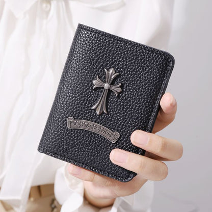 GOTHIC CROSS VAULT | Chrome Heart Leather Wallet