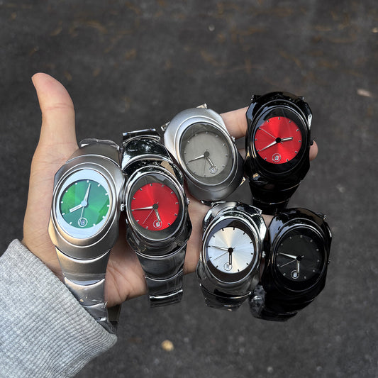 OAKLEY TIMEBOMB | Futuristic Chrome Quartz Watch