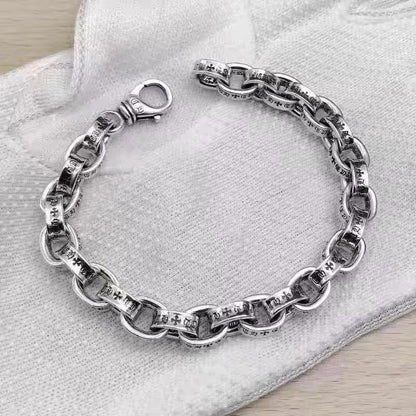 CROSS CHAIN II — Cuban Link Bracelet