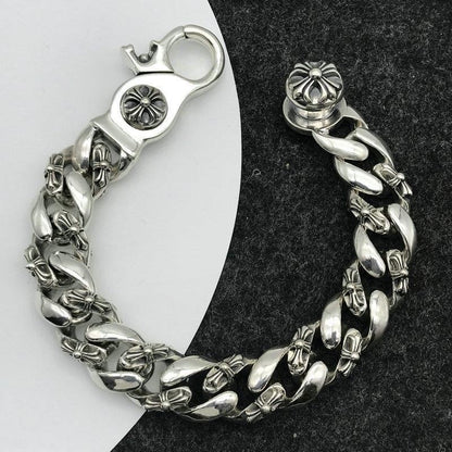 GOTHIC CROSS — Charm Bracelet