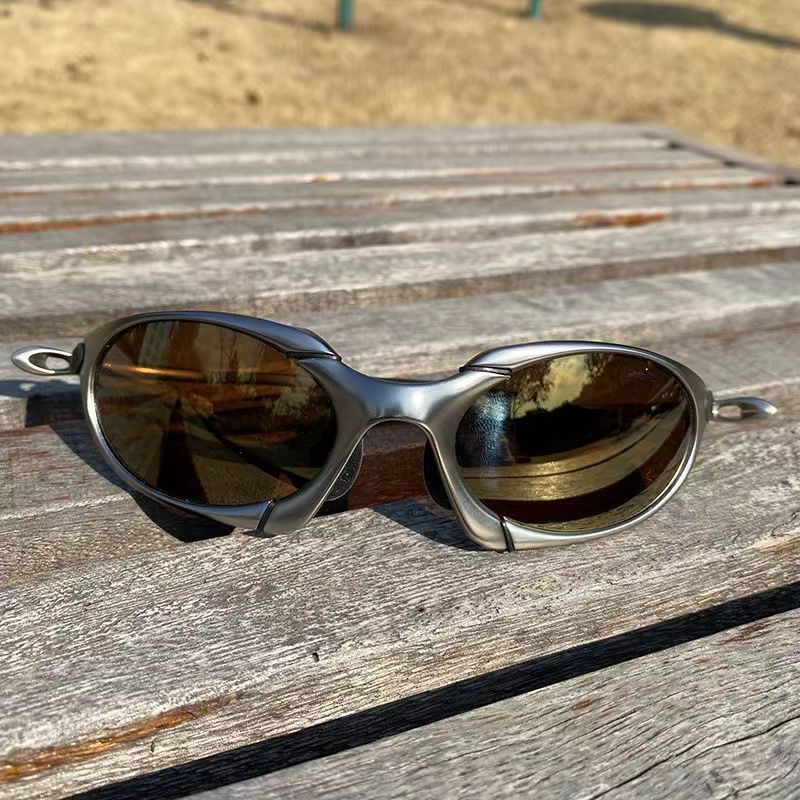 OAK ROMEO | Metal Frame Multi-Lens Polarized Sunglasses UAE