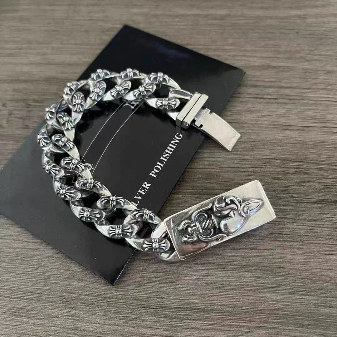GOTHIC CROSS — Charm Bracelet