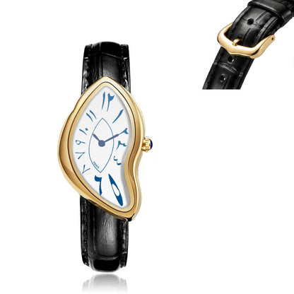 MELT | Distorted Face Y2K Quartz Watch