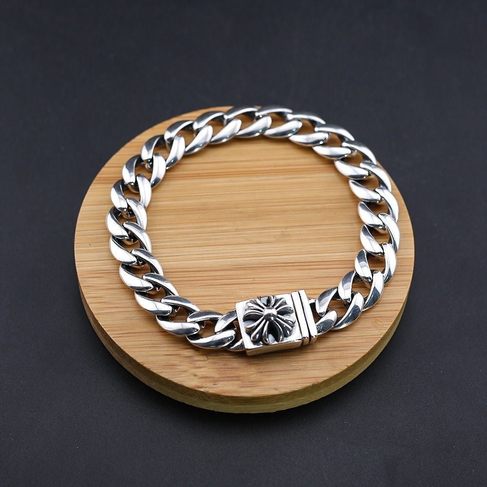 GOTHIC CROSS — Charm Bracelet