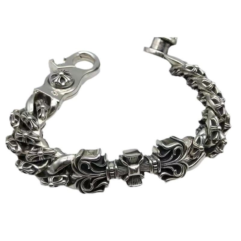 GOTHIC CROSS — Charm Bracelet