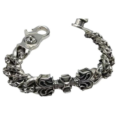 GOTHIC CROSS — Charm Bracelet