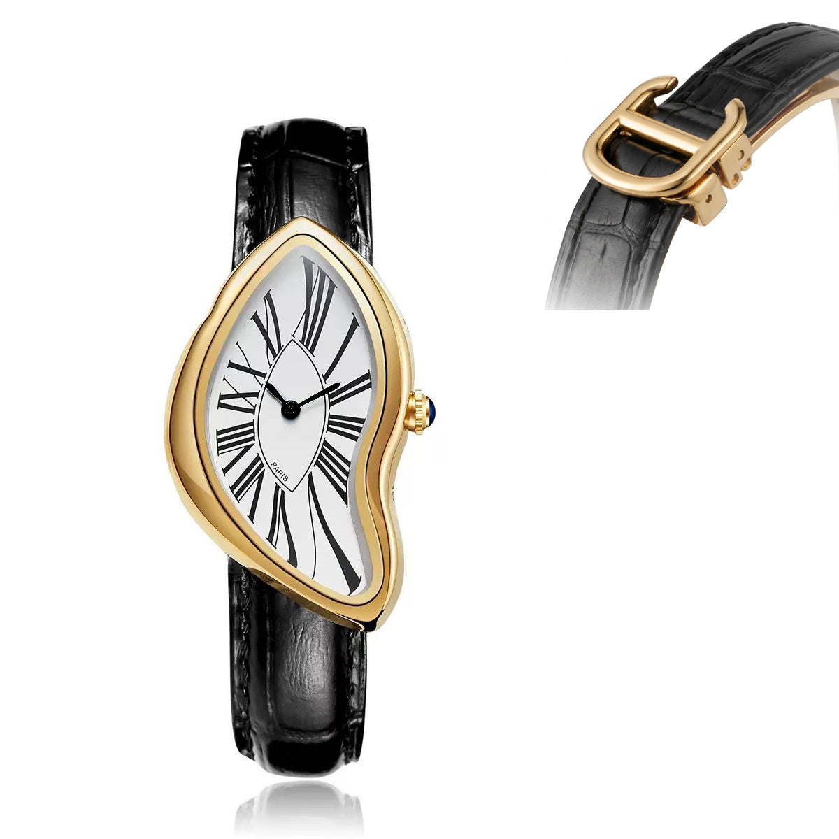 MELT | Distorted Face Y2K Quartz Watch