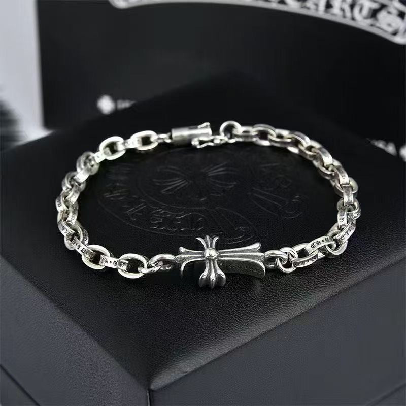 CROSS CHAIN II — Cuban Link Bracelet