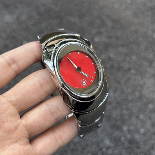 OAKLEY TIMEBOMB | Futuristic Chrome Quartz Watch
