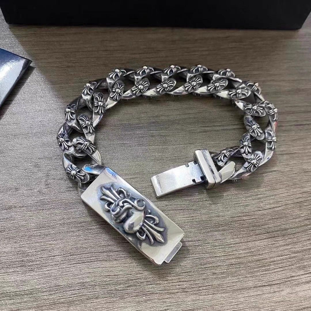 GOTHIC CROSS — Charm Bracelet
