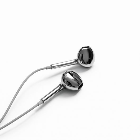 CHROME BUDS — Mirror Finish USB-C Earphones